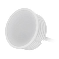 Ultra Flat 230V 5W GU10 LED Module, Dimmable, 22mm high, Ceramic Housing,  Warm White 3000K, 120 Degree Beam Angle