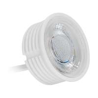 Flat GU10 LED modules 230V 5W warm white 3000K, 38 degree beam angle, ceramic housing, 50w equivalent